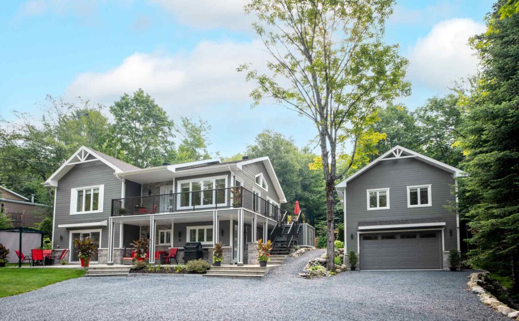 A new Utah garage separated from the main home