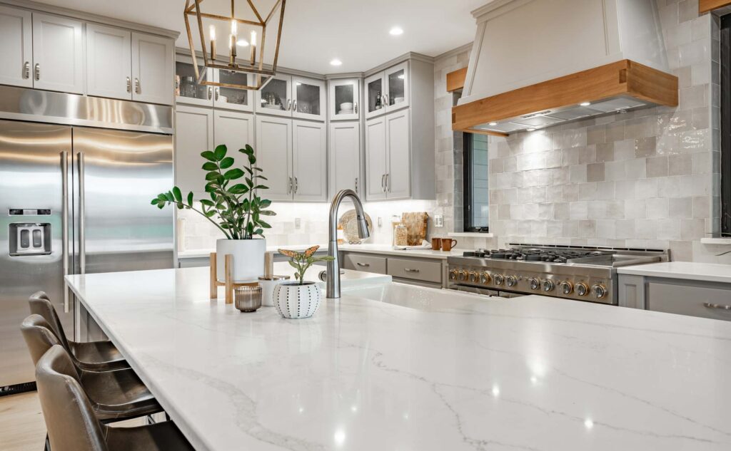A modern Utah kitchen remodel with new countertops